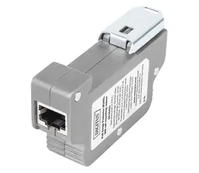 Digitus DN-95421 šedá / Přepěťová ochrana / PoE++ / RJ-45 / 10 kV