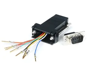 StarTech modulární redukce DB9 (M) - RJ45 (F) černá / Adaptér / Sériový port