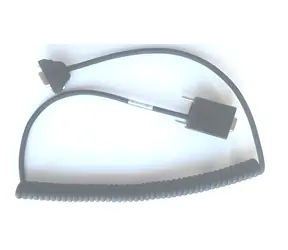 ZEBRA spirálový kabel RS232-DB9 černý / Kabel / Pro čtečky čárových kódů / 0,8 m