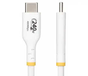 StarTech USB-C 240W PD bílá / Nabíjecí kabel / USB-C - USB-C / 4 m