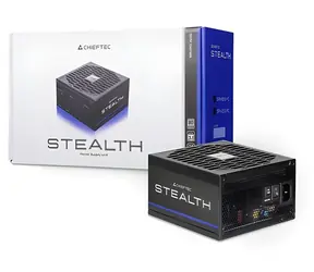 Chieftec Stealth 1200W černá / Zdroj / 80 PLUS Platinum / modulární / 135mm ventilátor