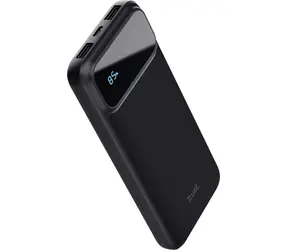 Trust Avala Powerbank 10000 černá / 20W PD / USB-C + 2x USB-A / LED displej