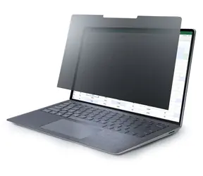 StarTech privátní filtr na notebook 13.5" černý / Ochranná fólie na displej / lepicí / univerzální