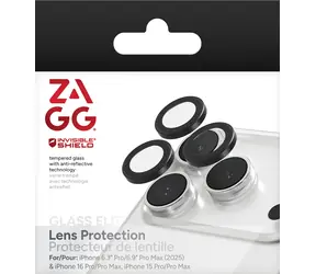 ZAGG InvisibleShield Premium Glass Elite černá / Ochranné sklo / Apple iPhone 15-17 Pro/Pro Max / 3 ks