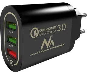 Maclean MCE479 / Síťová nabíječka / 3x USB-A / 3 A