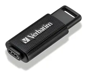 Verbatim Store 'n' Go USB-C 64GB černá / Flash disk / USB-C 3.2 Gen 1