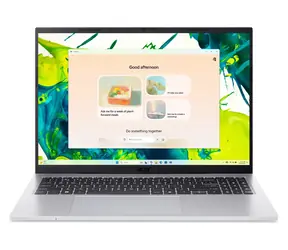Acer Aspire Go 16 AG16-71P stříbrná / Notebook / 16" WUXGA IPS 120Hz / Intel Core i3-1305U / 8GB / 256GB SSD / Linux