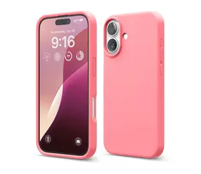 Elago Silicone Case Pink / Silikonový kryt / Apple iPhone 16