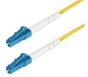 StarTech optický kabel LC-LC OS2 5 m / Optický kabel / Singlemode duplex / UPC / žlutá