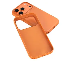 Devia Nature iPhone 17 Pro oranžová / Pouzdro / Silikonové / MagSafe