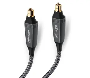 HImage Toslink - Toslink šedá / Optický audio kabel / 1,5 m