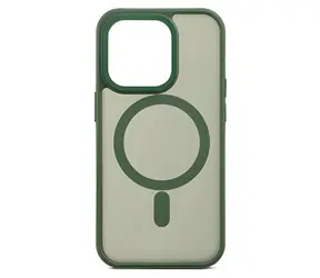 Aiino Berry zelená / Pouzdro / s magnetem / Apple iPhone 15 Pro