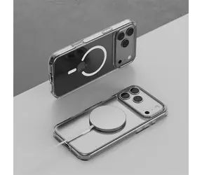 Devia Pure Clear Shockproof průhledný / Kryt / Apple iPhone 17 Pro / MagSafe
