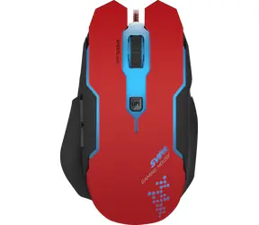 Speed Link SL-680000-BKRD SVIPA červeno-černá / Herní myš / drátová / 2800 dpi / 5 tlačítek / RGB podsvícení
