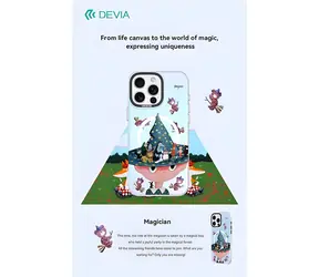 Devia Canvas Series Magician / Kryt / Apple iPhone 16 Pro / Magnetický