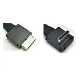 Intel SFF-8611 / Kabel / Mini-SAS HD / rovný - pravoúhlý konektor / 450 mm