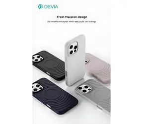 Devia Ripple Magnetic šedá / Kryt pro Apple iPhone 16 Pro / TPU / Ochrana proti nárazu