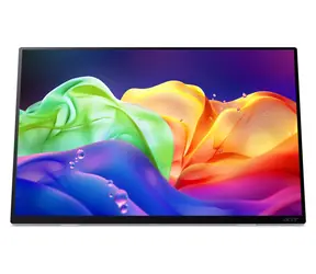 16" Acer PE160WUTs stříbrná / Monitor / OLED / 2880x1800 / 120Hz / dotykový