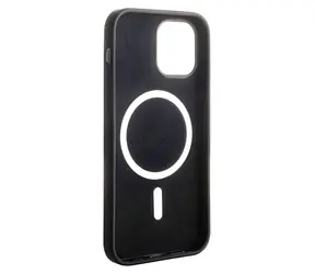 ER POWER Carneval Silicone Snap MagSafe iPhone 13 černá / Silikonový kryt / MagSafe