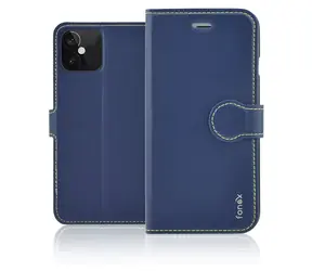 Fonex Book Identity modrá / Pouzdro typu kniha / Apple iPhone 12 mini