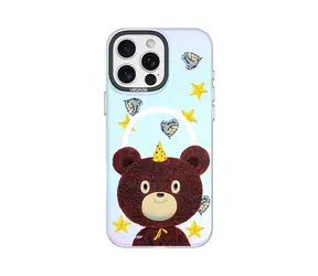 Devia Canvas Series Starry Bear / Magnetický kryt / MagSafe / Apple iPhone 16 Pro