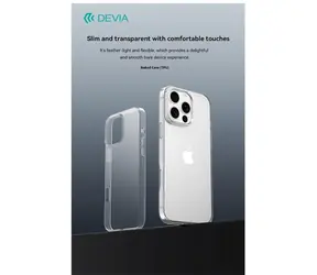 Devia Naked TPU čirá / Kryt / Apple iPhone 16