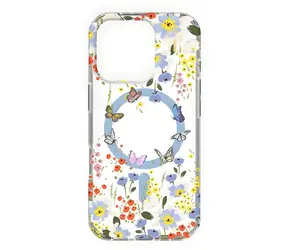 iDeal of Sweden Fashion Clear Case iPhone 16 Pro Artistic Garden / Ochranný kryt / MagSafe