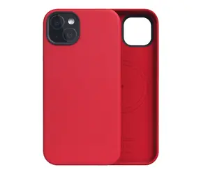 SLG Design D5 Calf Skin Leather Rose / Kožený zadní kryt / MagSafe / Apple iPhone 15 Plus