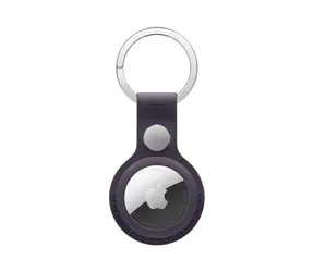 Apple Klíčenka FineWoven na AirTag Midnight Purple / Klíčenka / poutko na klíče