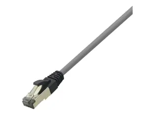 LogiLink Patch kabel Cat8.1 S/FTP šedá, 15 m / Patch kabel / RJ-45 / 40GBase-T / LSZH