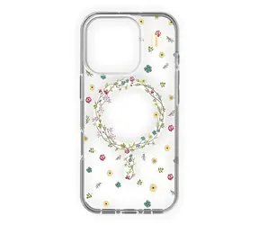 iDeal of Sweden Fashion Clear Case iPhone 16 Pro Petite Floral / Ochranný kryt / MagSafe