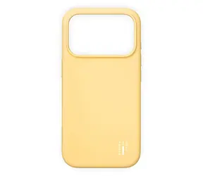 iDeal Silicone Case MagSafe iPhone 17 Pro Soft Lemon / Pouzdro / MagSafe / Silikon