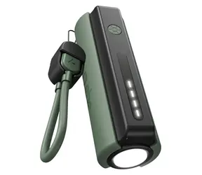SBS WILD gear Power Bank 5000 mAh černá / Powerbanka / USB-C kabel