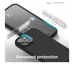 Elago Silicone Case MagSafe pro iPhone 15 černá / Kryt / MagSafe / Silikon