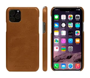 dbramante1928 Lynge hnědá / Pouzdro s klopou / Apple iPhone 11 Pro / kůže