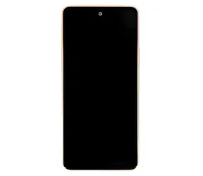 Samsung Galaxy A53 5G SM-A536B Awesome Peach / LCD displej / dotykové sklo + přední kryt / Service Pack