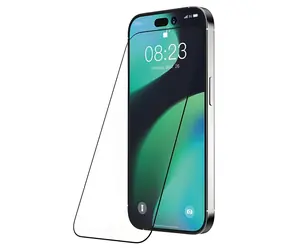 Devia Van Series Anti-Static černý rámeček / Ochranné sklo / Apple iPhone 15 Pro Max