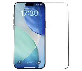 Devia Van Series Crystal Diamond černý rámeček / Ochranné sklo / Apple iPhone 17 Pro Max
