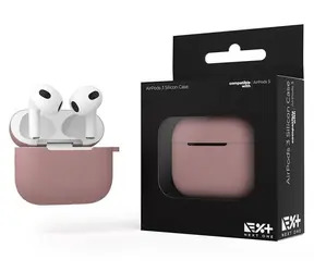 Next One Silicone Case růžová / Pouzdro / pro Apple AirPods 3