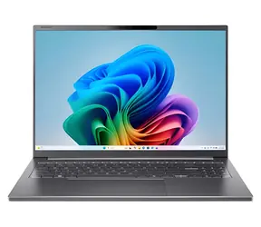 Acer Aspire 16 AI šedá / Notebook / 16" WUXGA / Intel Core Ultra 9 386H / 16GB / 512GB SSD / W11H