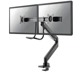 Neomounts NM-D775DXBLACK černá / Stolní držák pro dva monitory / 10-32" / VESA 75x75-100x100 / nosnost 16 kg