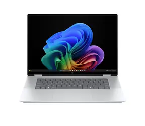 HP OmniBook X Flip AI 16-as0433nc stříbrná / Notebook 2v1 / 16" 2K OLED dotykový / Intel Core Ultra 7-256V / 16GB