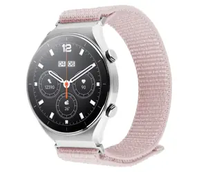 FIXED Nylonový řemínek Sporty Strap 18mm růžově zlatý / Řemínek / Nylon / Quick Release / 16-21 cm