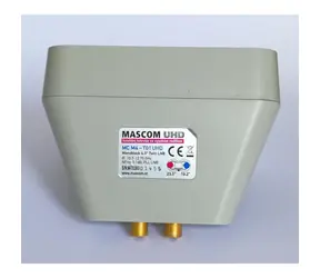 AB-COM LNB Mascom Monoblock M4-T03 Twin / LNB konvertor / DiSEqC přepínač / 2 družice 4,3° / šum. číslo 0,3 dB