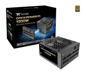 Thermaltake Dockpower FI 1200W černá / Zdroj / ATX 3.1 / 80 PLUS Gold / modulární / PCIe 5.1