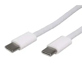 OEM Value USB-C - USB-C bílý / Kabel / 60W / 3m