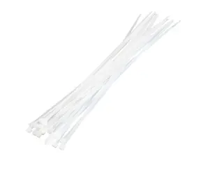 LogiLink stahovací pásky transparentní / Stahovací pásky / Nylon / 400 mm / 100 ks