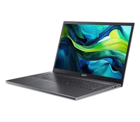 Acer Aspire 17 A17-51M-55LF šedá / Notebook / 17,3" FHD / Intel Core 5 120U / 16GB / 512GB SSD / Bez OS