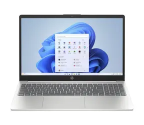 HP 15-fd0710nc stříbrná / Notebook / 15.6" FHD / Intel N100 / 4GB / 128GB SSD / Intel UHD / W11S