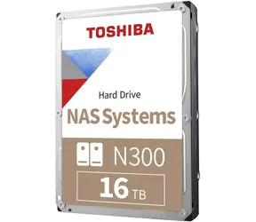 Toshiba N300 MN11ACA16TS 16TB / HDD / 3.5" / SATA 6 Gb/s / 512MB cache / 7 200 rpm / Interní